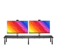 Mozos SPM2 STOLIK PODSTAWKA PÓŁKA NA DWA MONITORY - 1210387 - zdjęcie 2